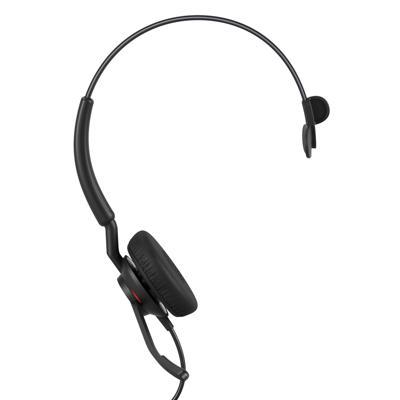 Jabra Engage 40 On Ear headset Kabel Mono Zwart Ruisonderdrukking (microfoon), Noise Cancelling Headset, Mono, Volumeregeling, Microfoon uitschakelbaar (mute)