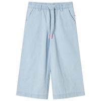 VidaXL Kinderbroek 116 zachtdenimblauw - thumbnail