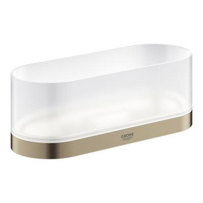 Grohe Selection Handdoekhouder 20x8,5x3 cm Nickel Geborsteld Grohe Selection Handdoekhouder 20x8,5x3 cm Nickel Geborsteld