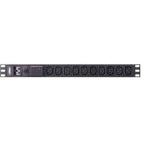 Basic 1U PDU with surge protection - thumbnail