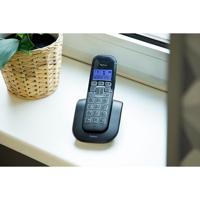 Profoon PDX-2808 DUO telefoon DECT-telefoon Nummerherkenning Zwart - thumbnail