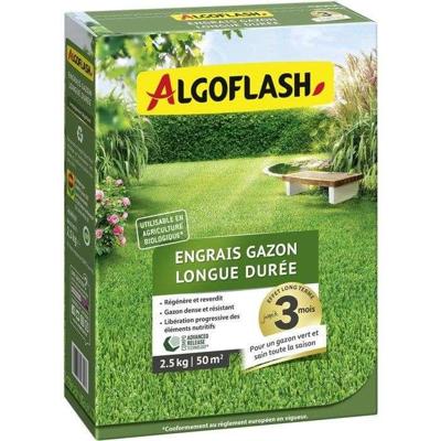 Gazonmeststof - ALGOFLASH - Langdurige werking - 2,5 kg