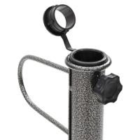 VidaXL Parasolstandaards met pennen 2 st 19x42 cm gegalvaniseerd staal - thumbnail