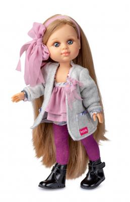 Berjuan Babypoppenkleding Junior Polyester Grijs/roze 4-delig