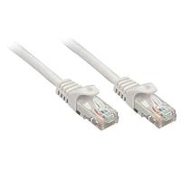 LINDY 48405 RJ45 Netwerkkabel, patchkabel CAT 5e F/UTP 10.00 m Grijs Afscherming totaal, Folie afscherming, Vergulde steekcontacten 1 stuk(s) - thumbnail