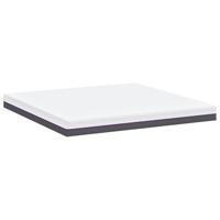 Matrassen Wit, Grijs 200 x 200 cm 100% polyester jacquard stof - thumbnail