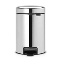 Brabantia pedaalemmer newicon 3l brsteel - thumbnail