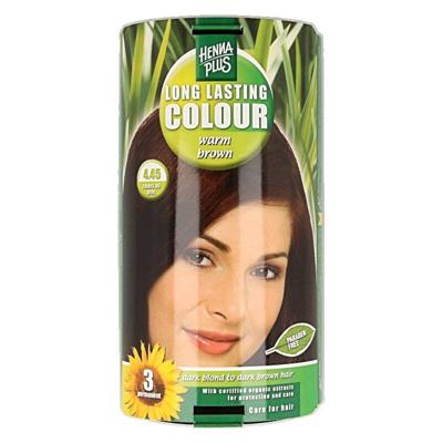 Hennaplus Long Lasting Colour 4.45 Warm Brown Hennaplus Long Lasting Colour 4.45 Warm Brown