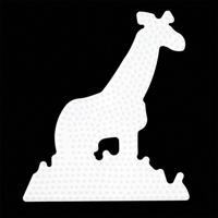 Hama Strijkkralen Grondplaat Giraffe Wit - thumbnail
