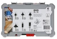 Bosch Accessoires 8-delige gemengde freesset - schachtdiameter 6 mm - 2607017468 - thumbnail