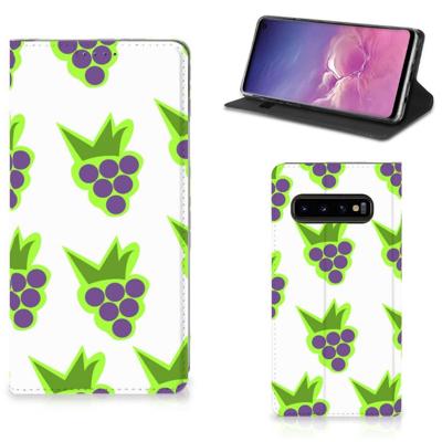 Samsung Galaxy S10 | Flip Style Cover | Druiven