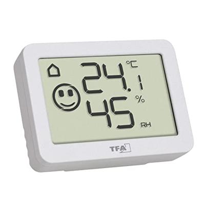 TFA Dostmann 30.5055.02 Thermo- en hygrometer Wit