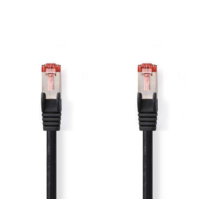CAT6 S/FTP-Netwerkkabel | RJ45 Male - RJ45 Male | 10 m | Zwart