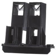 Hager UZ04A1 Hager UZ04A1 kaptoren dubbel universeel laag m.schroeven Hauptoren Polyamide Zwart 1 stuk(s)