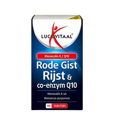 Lucovitaal Rode Gist Rijst & co-enzym Q10 Tabletten