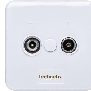 Enzo Technetics TRAS-2000 - einddoos radio/TV inbouw/opbouw - 2074025