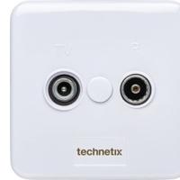 Enzo Technetics TRAS-2000 - einddoos radio/TV inbouw/opbouw - 2074025 - thumbnail