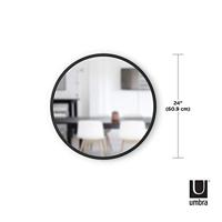 Umbra 1008243-040 wandspiegel Rond Zwart - thumbnail