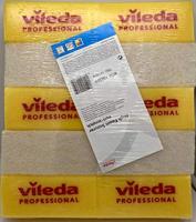Vileda spons Glitzi Quattro, geel, pak van 10 stuks - thumbnail