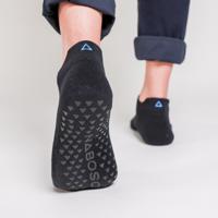 Naboso Black Ankle Socks with Grips - Small - thumbnail