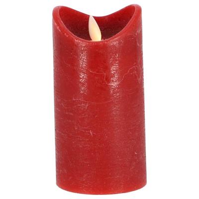 Daily Home LED Kaars 7.5x15 cm Rood