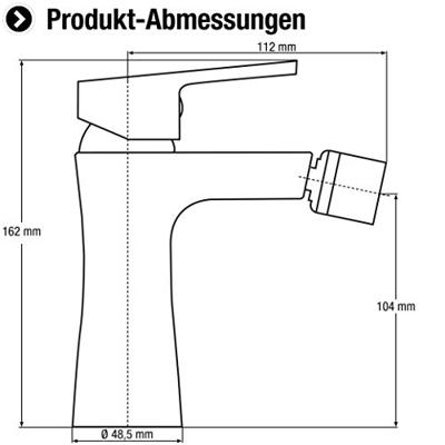 Cornat 3135 Espera 1Gr-Mengkraan Bidet Ch - ESP4 Cornat 3135 Espera 1Gr-Mengkraan Bidet Ch - ESP4
