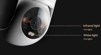 XIAOMI Outdoor Camera CW300 Outdoor-camera met 2560p-resolutie, IP66, persoonsherkenning door IA, nachtzicht, 360 graden, wit (ESversie) - thumbnail
