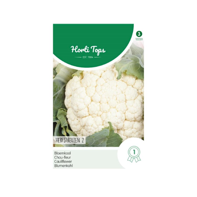 Zaden Bloemkool Herfstreuzen 2 Hortitops - Hortitops