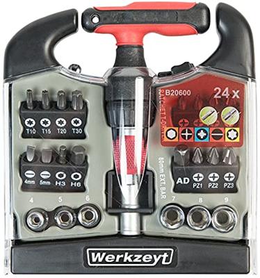 CON:P Mini T-Dopsleutelset 24Delig - B20600 CON:P Mini T-Dopsleutelset 24Delig - B20600