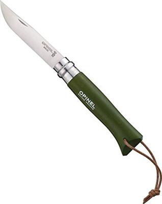 Opinel N08 Khaki, Colorama Zakmes Khaki