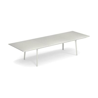 EMU Plus4 tuintafel uitschuifbaar 220/330x110 cm matt white