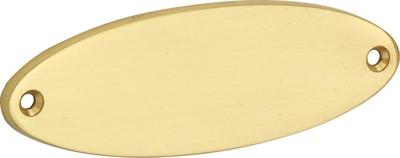 Naamplaat Elips 110x38mm MGG