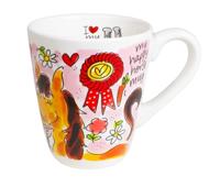 Blond Amsterdam mok horse lover - thumbnail