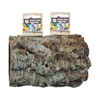 Back Zoo Nature Trunkhut kurk large met 2x schroefhouder 30 cm BackZooNature Gebr. de Boon - Gebr de boon - thumbnail