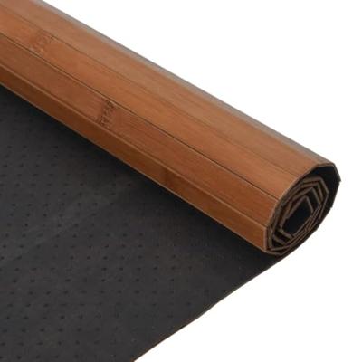 VidaXL Vloerkleed rechthoekig 70x500 cm bamboe bruin