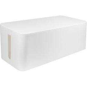 LogiLink LogiLink Kabelbox - Kabelmanagement-Box - weiß KAB0063 Kabelbehuizing 133.5 x 407 x 157 Kunststof Wit 1 stuk(s)