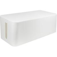 LogiLink LogiLink Kabelbox - Kabelmanagement-Box - weiß KAB0063 Kabelbehuizing 133.5 x 407 x 157 Kunststof Wit 1 stuk(s) - thumbnail