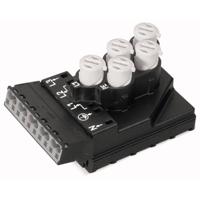 WAGO 772-261 Voedingsmodule [Ronde kabel - Lintkabel] Totaal aantal polen: 5 Zwart 10 stuk(s) - thumbnail