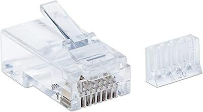 Intellinet Kabel Intellinet verpakking van 90 stuks Cat6 modulaire RJ45-stekkers UTP 3-voudige klem voor massieve draad 90 stekkers in pot 790604 Krimpcontact Intellinet Kabel Intellinet verpakking van 90 stuks Cat6 modulaire RJ45-stekkers UTP 3-voudige klem voor massieve draad 90 stekkers in pot 790604 Krimpcontact