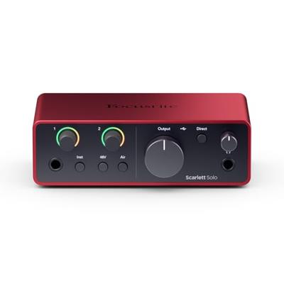 Focusrite Scarlett Solo 4th gen audio interface - thumbnail