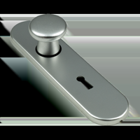 AMI ovaal knopschild - sleutelgat - SL 56 - F1 - 311552 - thumbnail