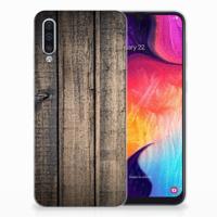 Samsung Galaxy A50 | Bumper Hoesje | Steigerhout - thumbnail
