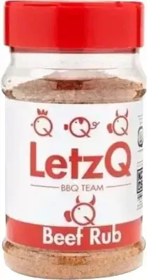 Letzq beef rub pot 350 gram
