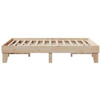Bedframe zonder matras massief grenenhout 140x200 cm - thumbnail