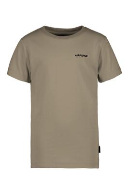 Basic T-Shirt Brindle-True Black