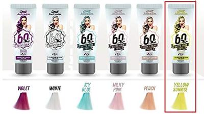 Hairgum Semi Permanent Color Sixty's Color Yellow Sunrise 60ml