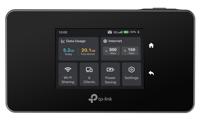 TP-Link M8550 5G LTE mobiele WLAN-router - tot 3,4 Gbit/s, Tri-Band Wi-Fi 6E, nano-simkaartsleuf, Gigabit WAN/LAN, 4680 mAh batterij, touchscreen, Wireguard, tot 32 apparaten - thumbnail
