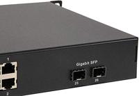 LevelOne FGP-2602 Unmanaged Fast Ethernet (10/100) Power over Ethernet (PoE) Zwart - [FGP-2602W380] - thumbnail