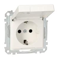 Merten MEG2314-0319 Wandcontactdoos System M Polar-wit 1 stuk(s) - thumbnail