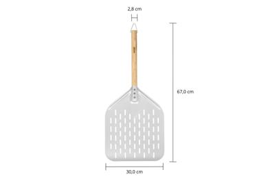 Unold 6991620 Pizzaschep Aluminium, Hout